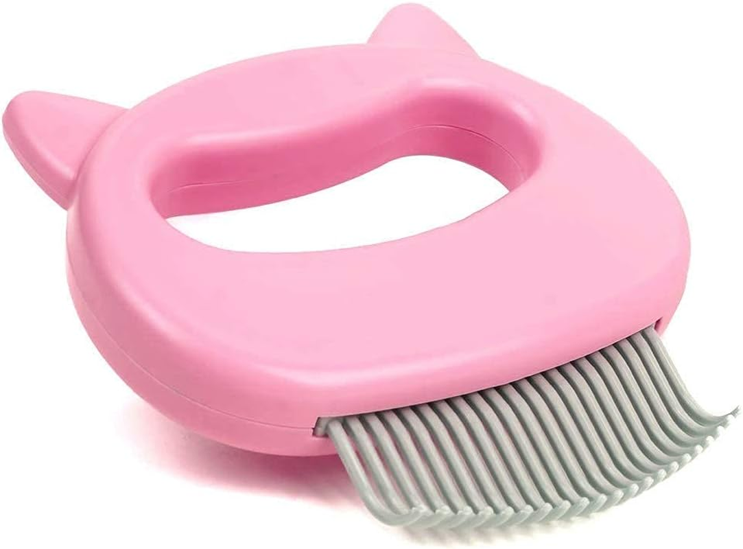 Leo'S Paw the Original Pet Hair Removal Massaging Shell Comb Soft Deshedding Brush Grooming and Shedding Matted Fur Remover Dematting Tool for Long and Short Hair Cat Dog Puppy Bunny (Mint)