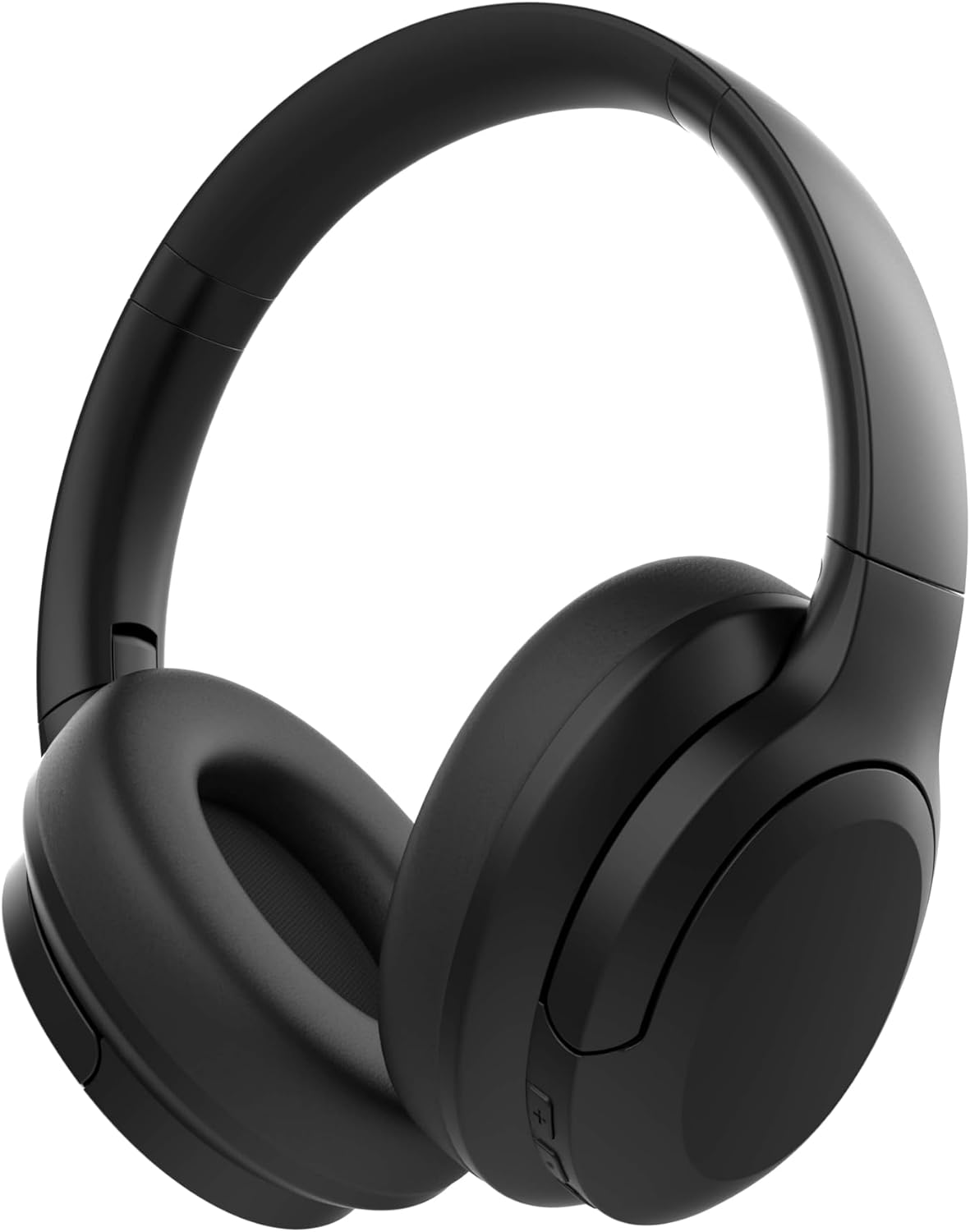 Laser ANC Bluetooth Headphones with 20-Hour Battery, Built-In Microphone, and 3.5Mm Audio Cable - Perfect for Smartphones, Tablets, and Laptops - Black image number 4