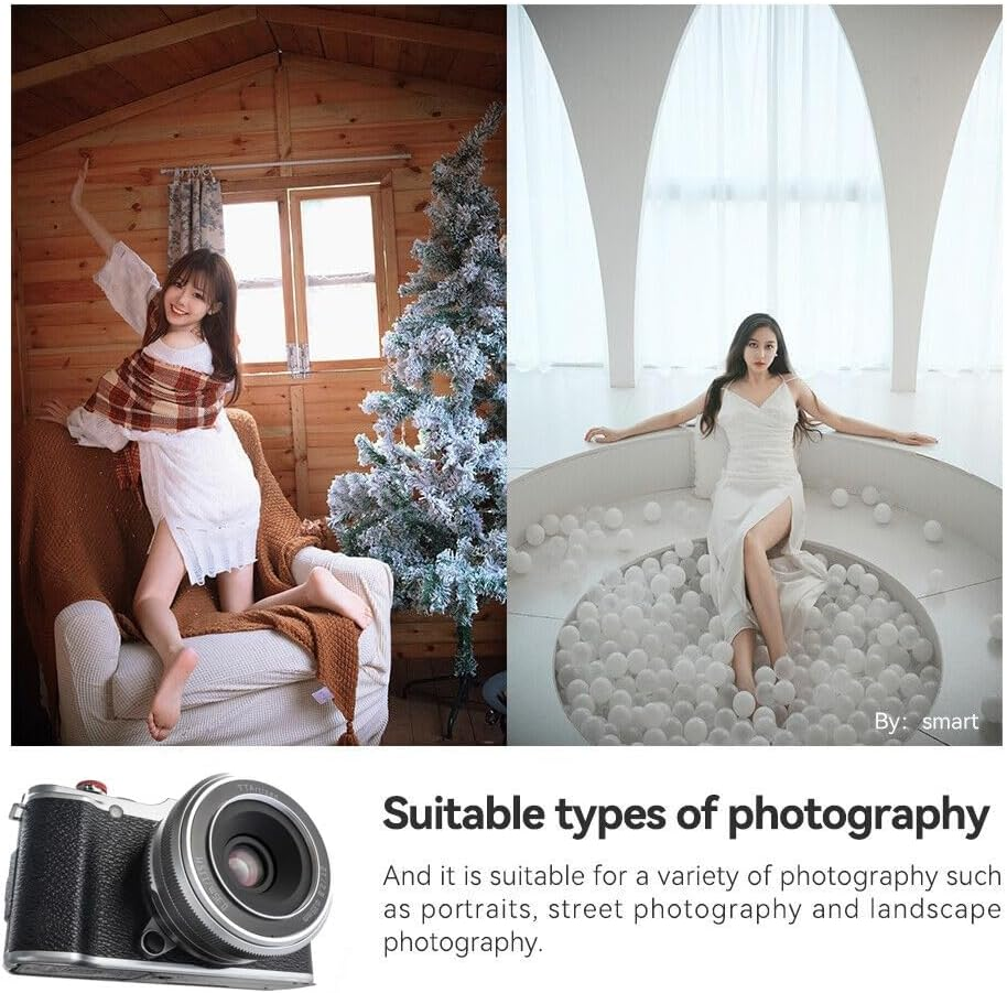 TTARTISAN AF 27Mm F2.8 APS-C Frame Lens Ultra-Compact Pancake Lens for Fuji X Mount Cameras for Fujifilm XS10 X-E4 X-T10 X-T20 X-T3 X-T4 X-T100 X-T200 X-T30 X-Pro1 X-Pro2 X-Pro3 X-E1-Silver image number 5