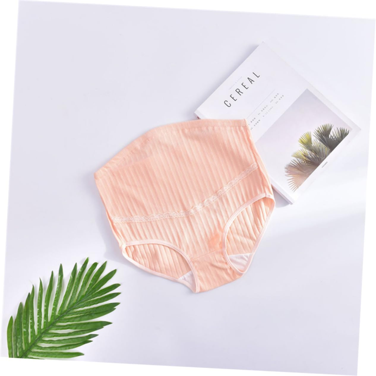 Yardenfun 3Pcs High Waist Cotton Maternity Underwear with Adjustable Stomach Support Soft Breathable Stretchy Panties for Pregnant Women image number 3