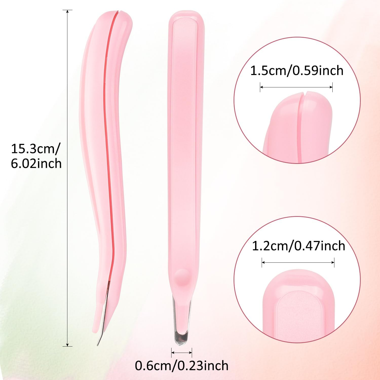 Professional Magnetic Staple Remover Puller Staples Remover Staple Removal Tool for School Office Home 4 Pack (Blue, Pink, Purple, Green) image number 5