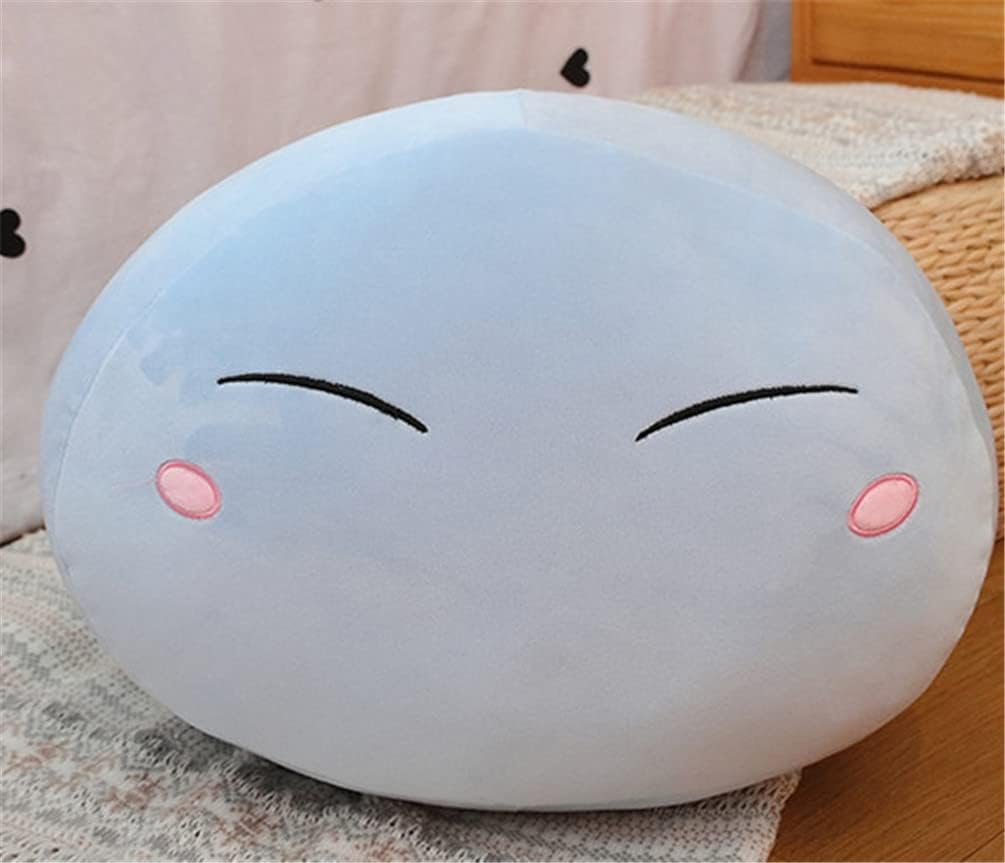 Anime That Time I Got Reincarnated as a Slime Plushie Anime Tensei Shitara Slime Datta Ken Tempest Rimuru Stuffed Doll Plush Pillows Plush Stuffed Doll Pillow Toys Gifts (11In, Happy) image number 6