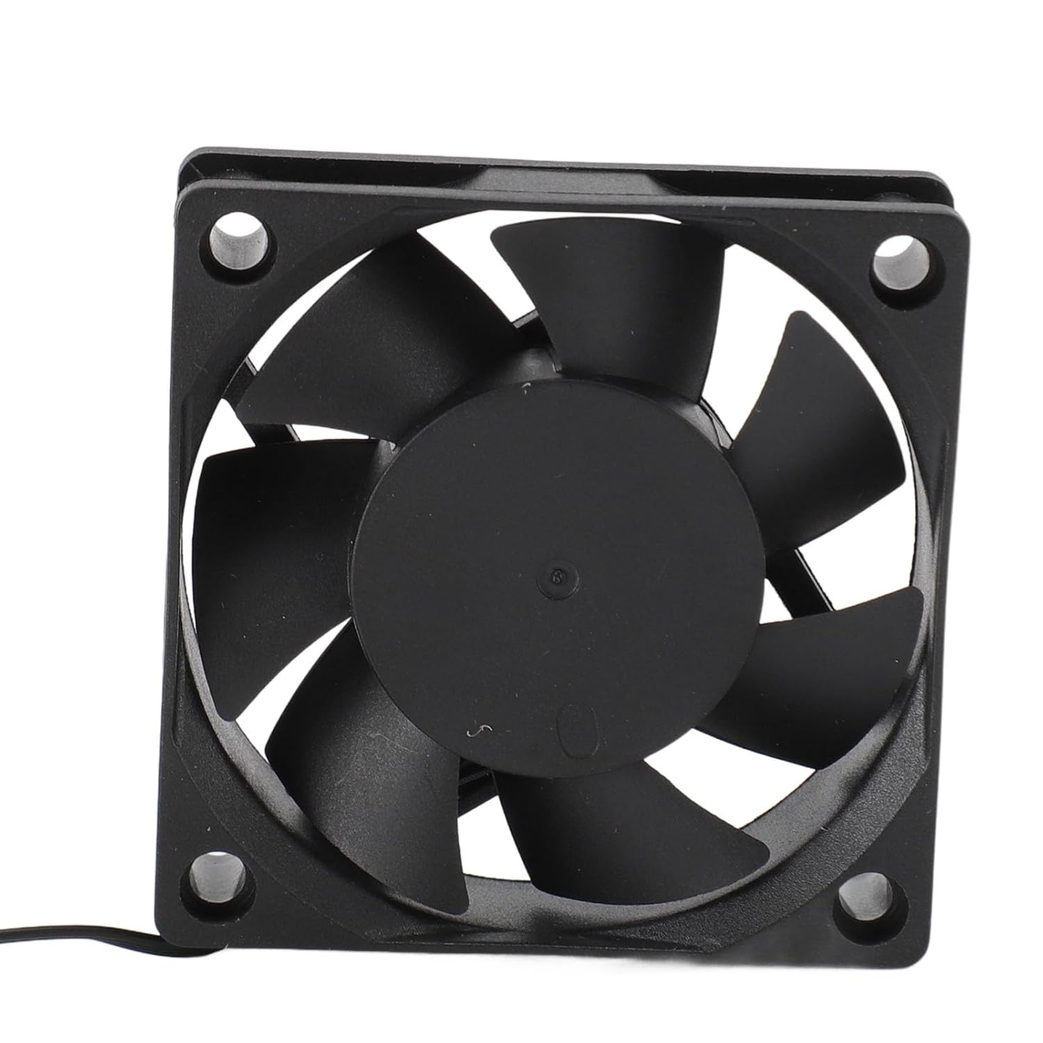 60Mm Computer Case Fans, 4 Pin PWM Fan with Dual Ball Bearing, Smart Temperature Control, 3000RPM Quiet Case Fan for PC Black image number 5