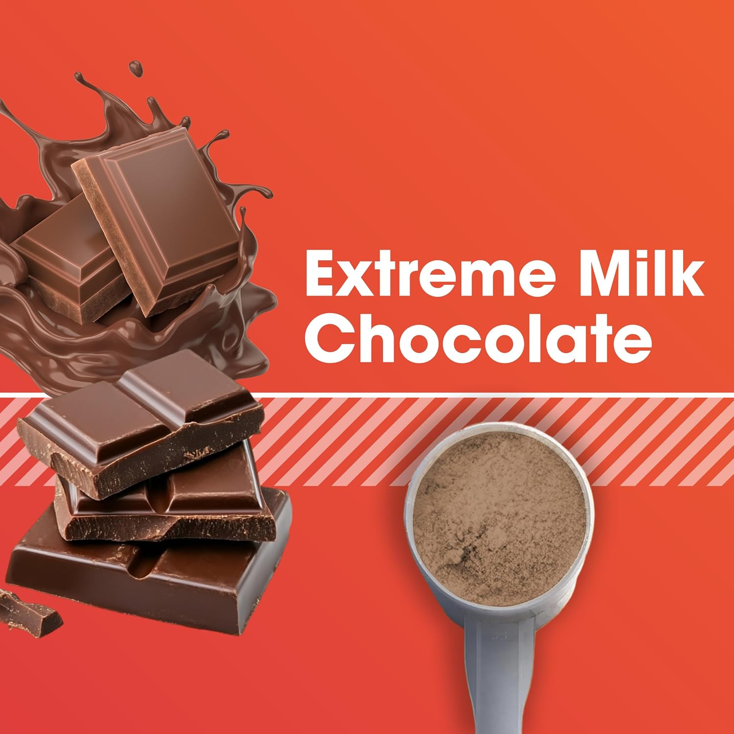 OPTIMUM NUTRITION Gold Standard 100% Whey Protein Powder, Extreme Milk Chocolate, 4.54Kg image number 1