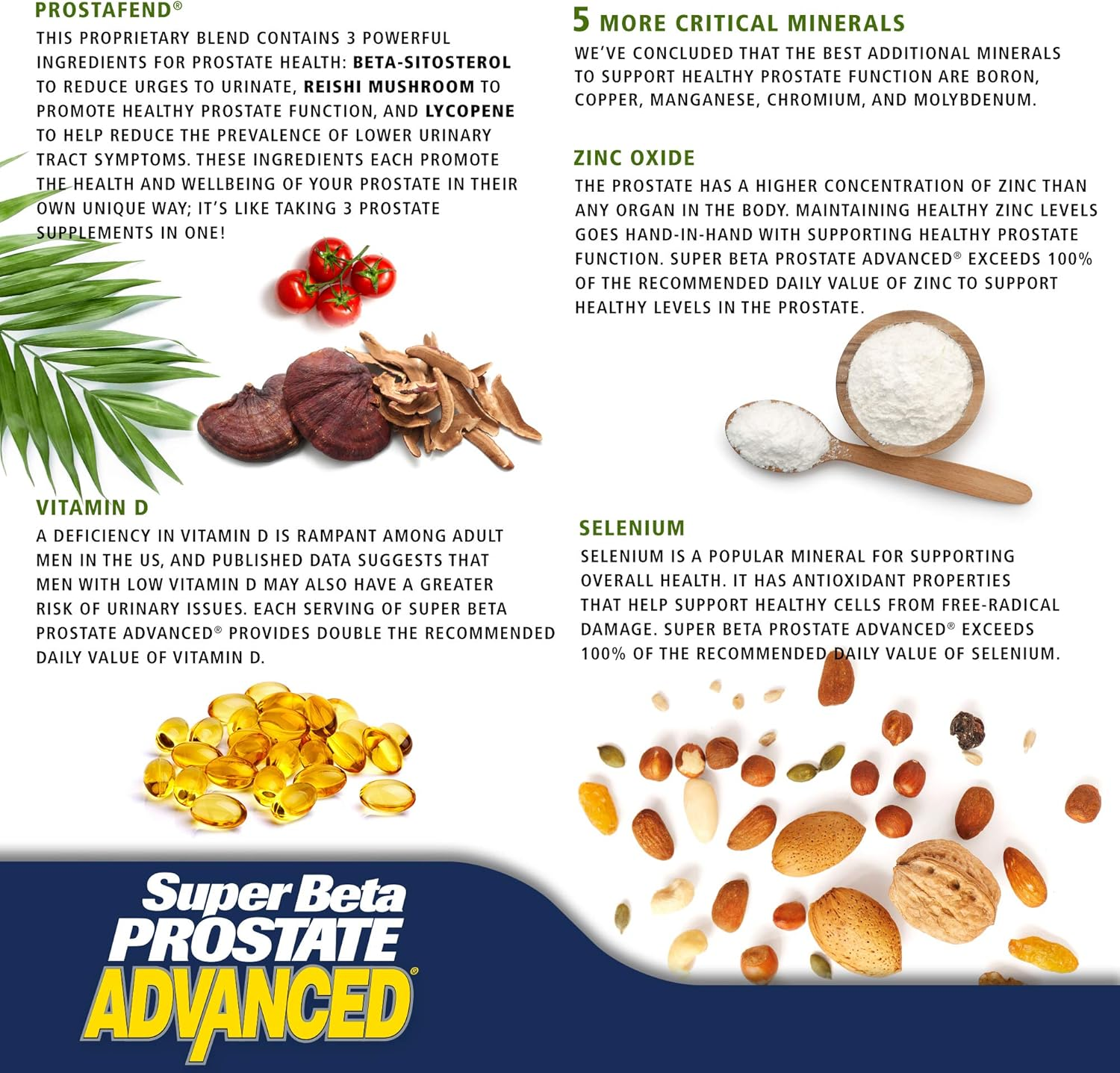 (1 Pack) - Super Beta Prostate P3 Advanced Supports Prostate & Urinary Health, Reduce Bathroom Trips, Promote Sleep & May Help Support Healthy Prostate Size image number 4