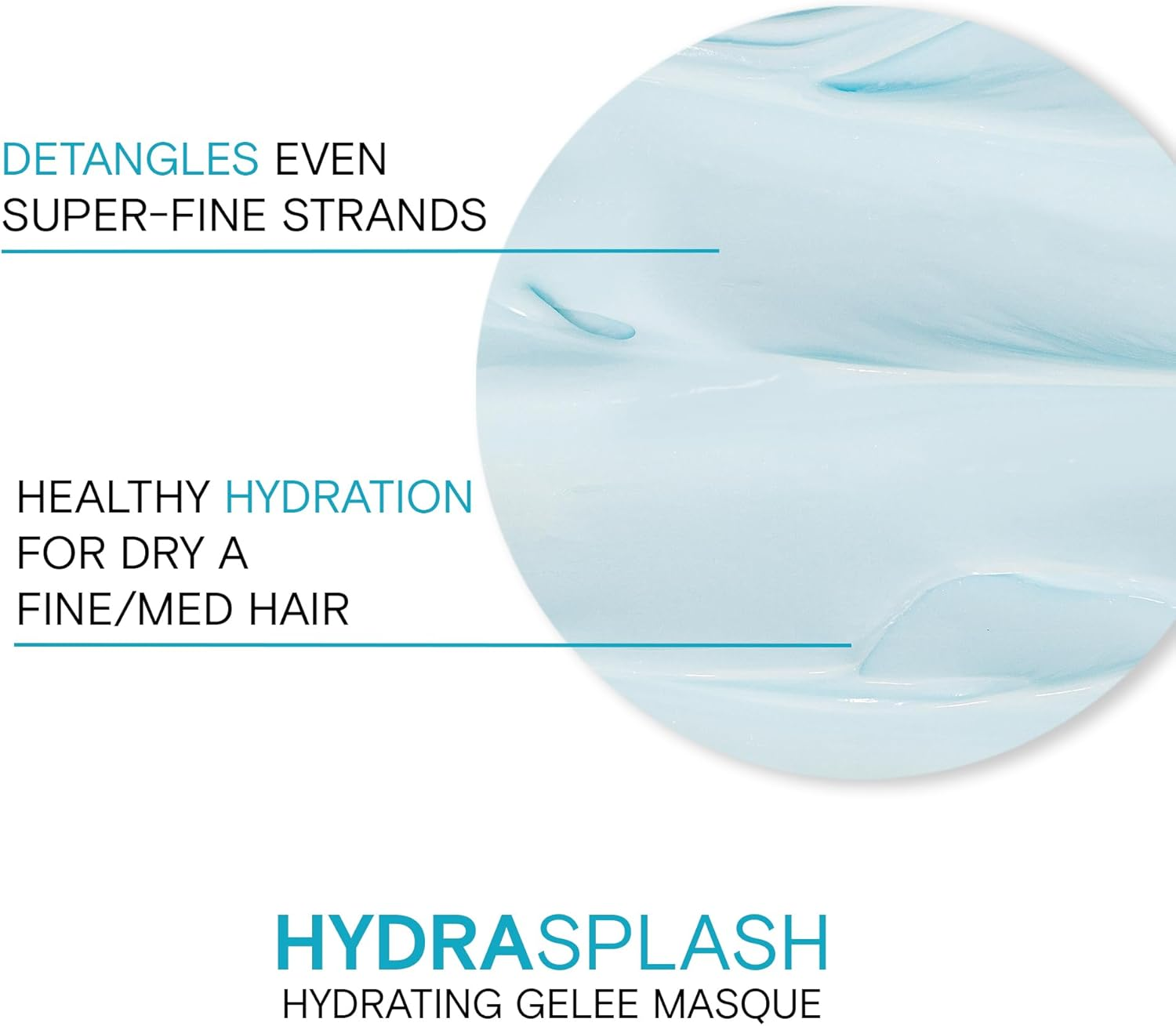 Joico Hydrasplash Hydrating Gelee Masque for Fine Hair, 5.07-Ounce, 2 Count image number 5