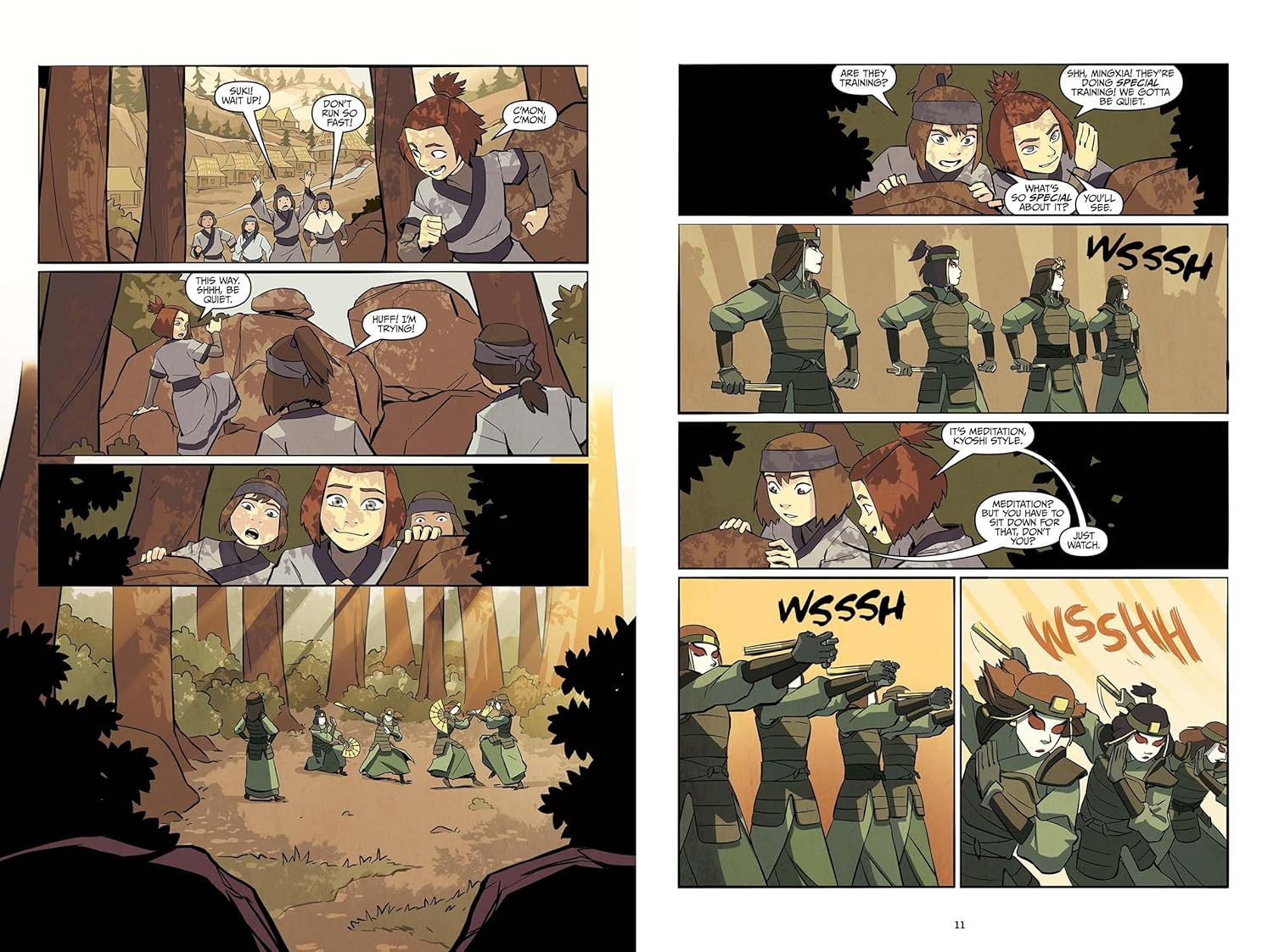 Avatar the Last Airbender: Suki, Alone (Nickelodeon: Graphic Novel) image number 4