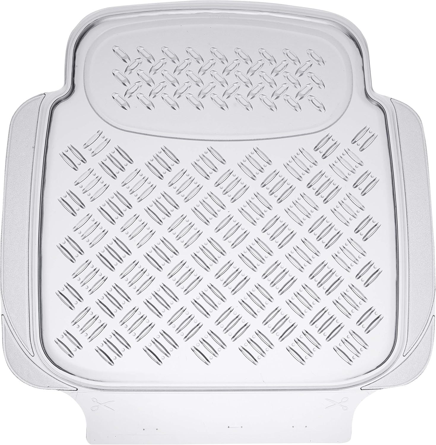 Carfit 4590026 Sentry Trim to Fit Universal Rear Rubber Floor Mat 2 Piece Set, Clear, Set of 2