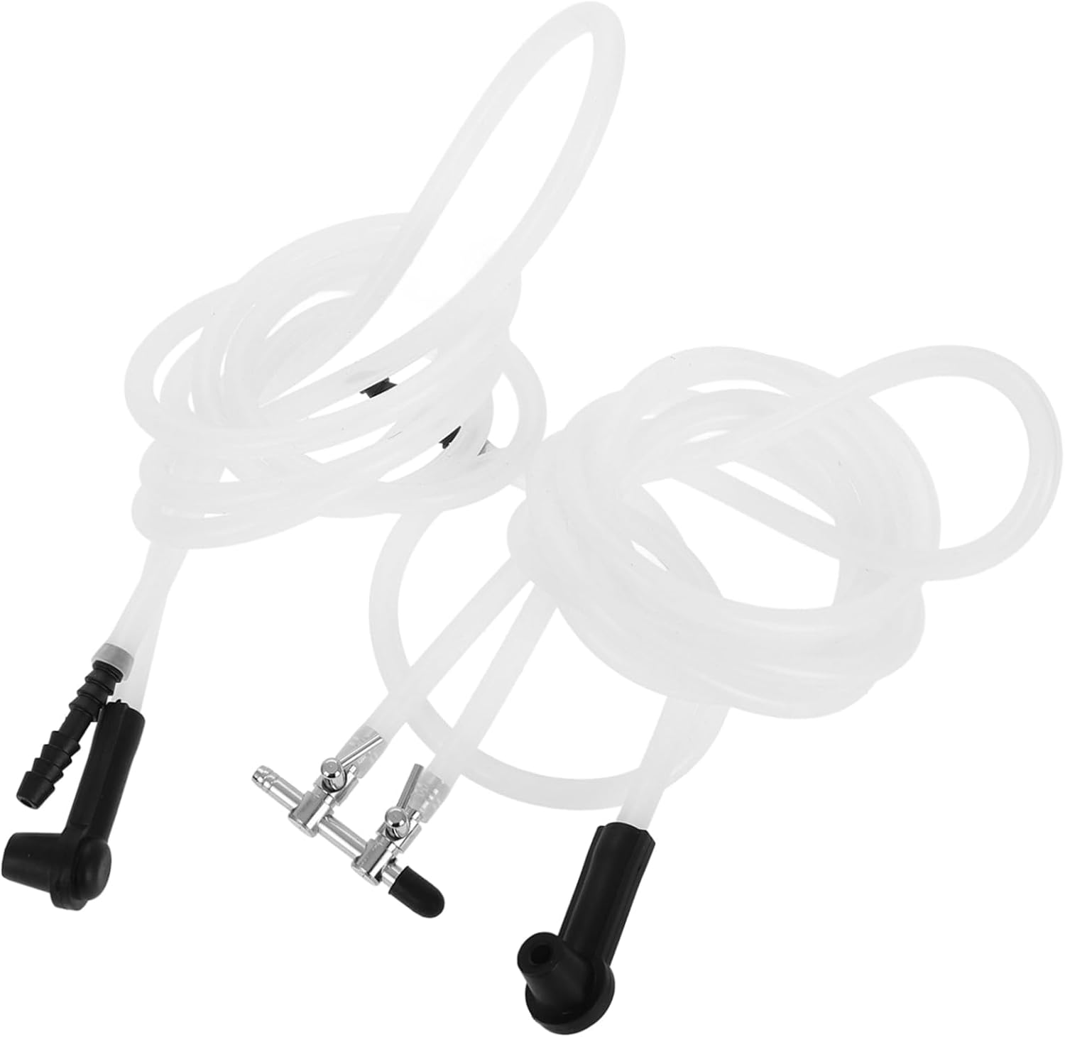 GANAZONO 1Set Automotive Bleeder Tool Versatile Brake Oil Replacement Hose for Car Maintenance Compatible with Various Vehicle Models image number 1