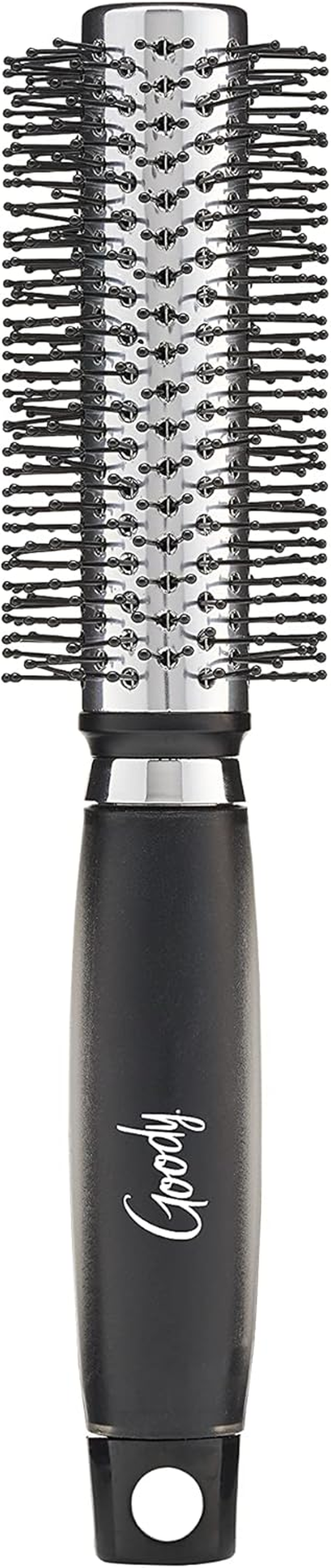 GOODY Gelous Grip round Brush, Black, Purple or Red, 1CT (Color Will Vary) image number 1