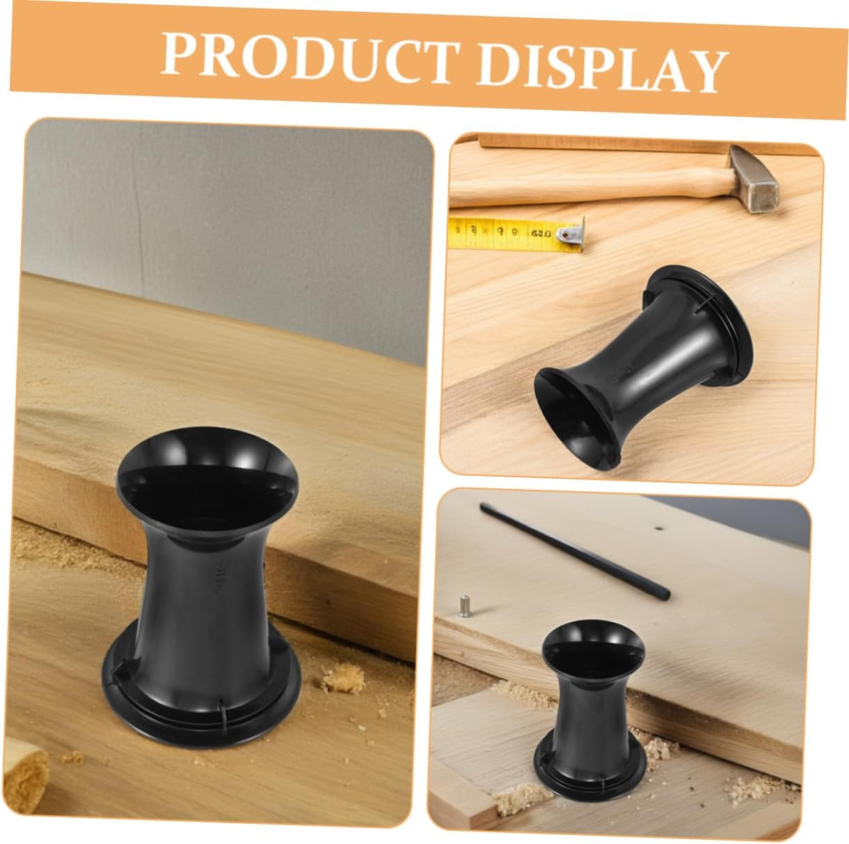 LAPYAPPE 2Pcs Subwoofer Bass Tube Port Vent for Speaker Box System Aesthetic Design Easy Installation Bass Performance Compatible Various Models Black image number 4