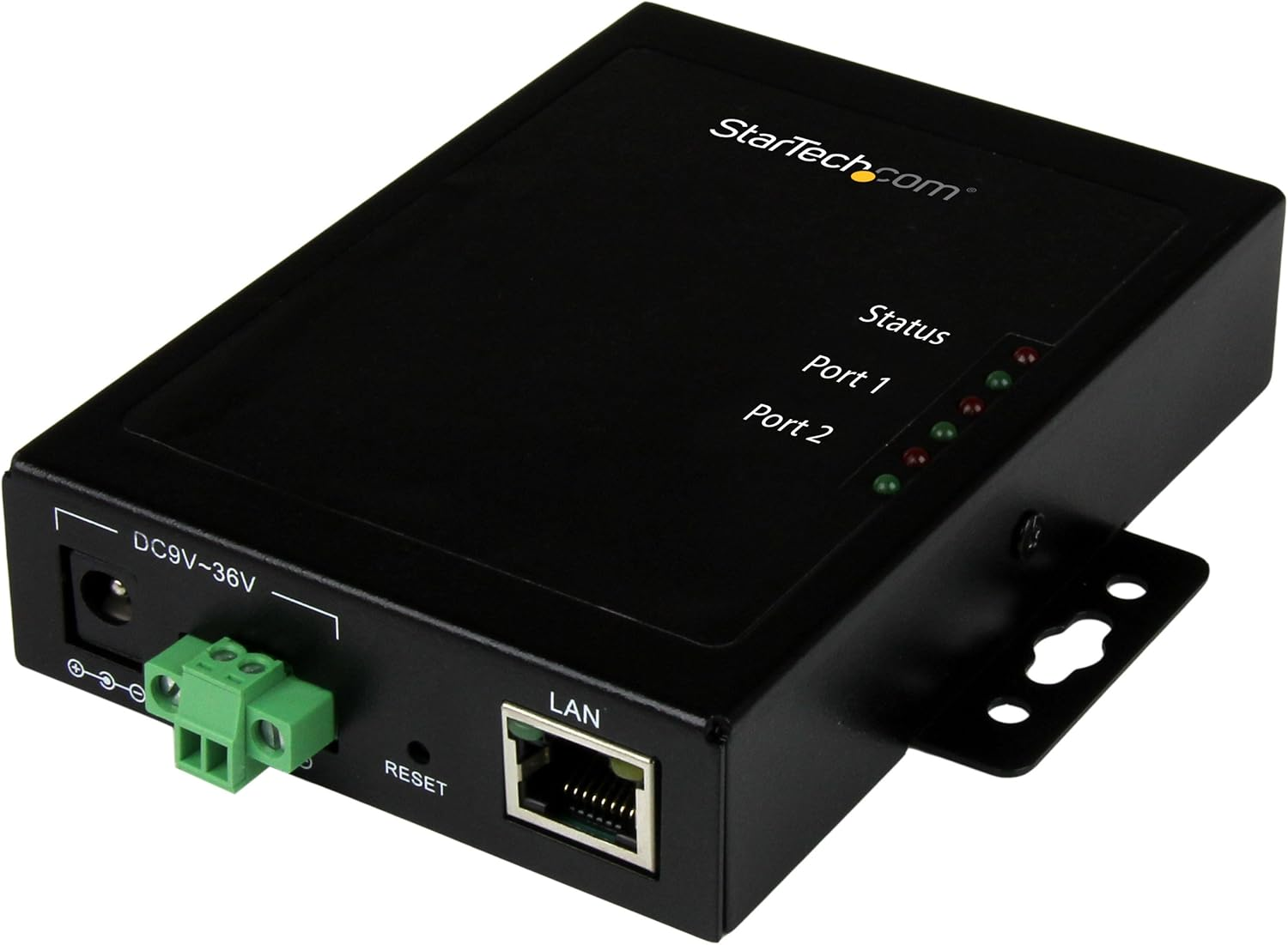 Startech.Com NETRS2322P 2 Port Serial-To-Ip Ethernet Device Server, RS232, Metal & Mountable image number 4