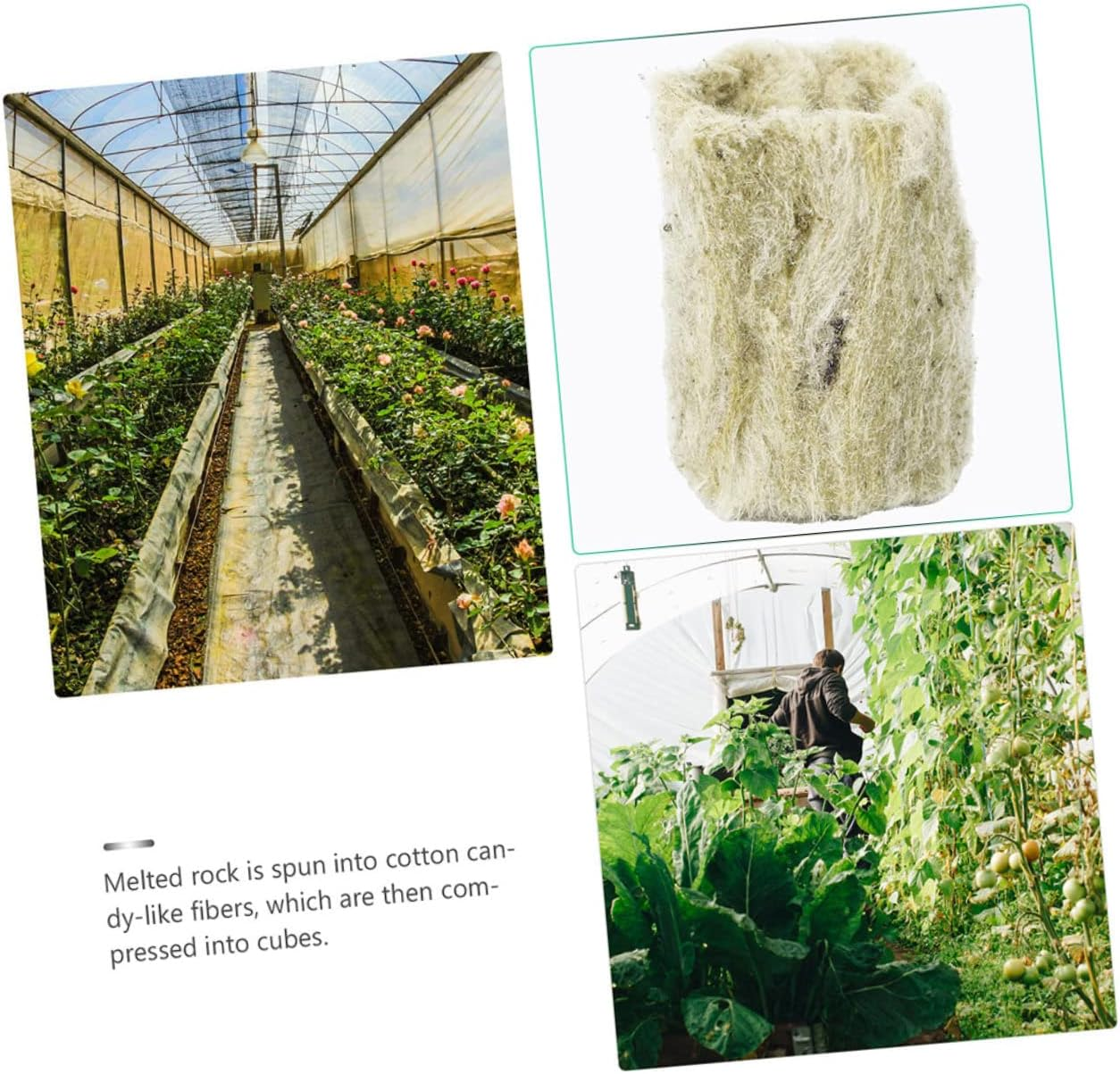 SUPVOX 66Pcs Nursery Plant Grow Plugs for Soilless Culture Hydroponic Planting Starter Plugs Grow Cubes for Hydroponics Kit image number 1