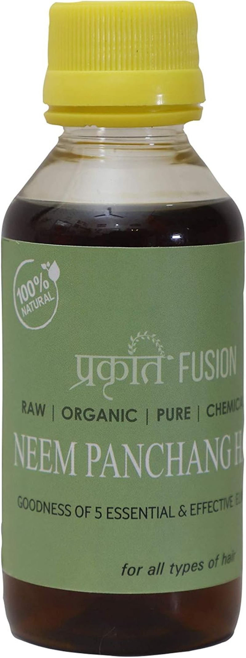 Prakrati Fusion Neem Panchang Hair Oil | Pure,Organic & Chemical Free image number 1