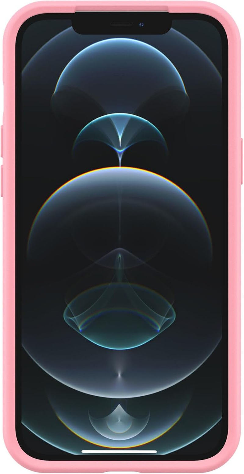 Otterbox + Pop Symmetry Series Case for Iphone 12 Pro Max (Only) - Non-Retail Packaging - Stay Peachy (Pink Graphic) image number 5