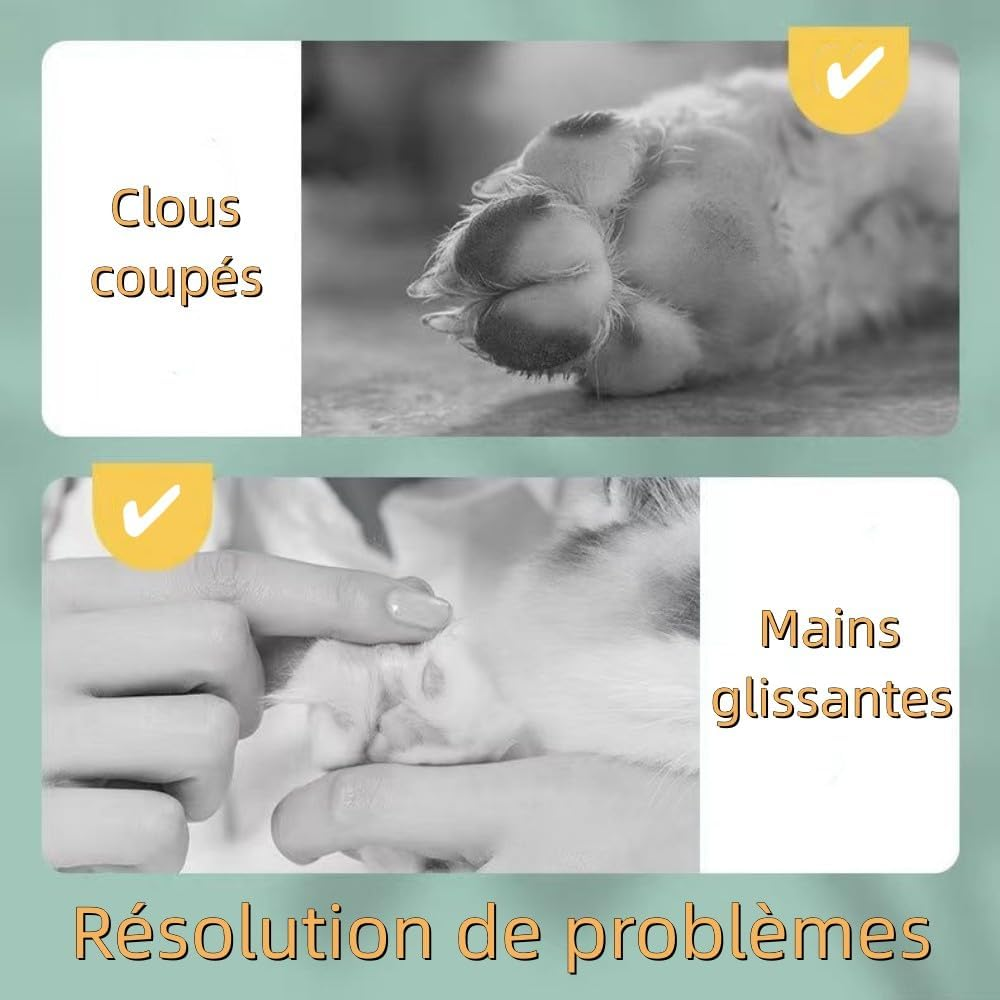 Norhogo Professional Cat Claw Cutter Easy to Use Super Easy Cat Claw Cutter Nail Clippers for Puppies and Small Pets Cat Accessories image number 6