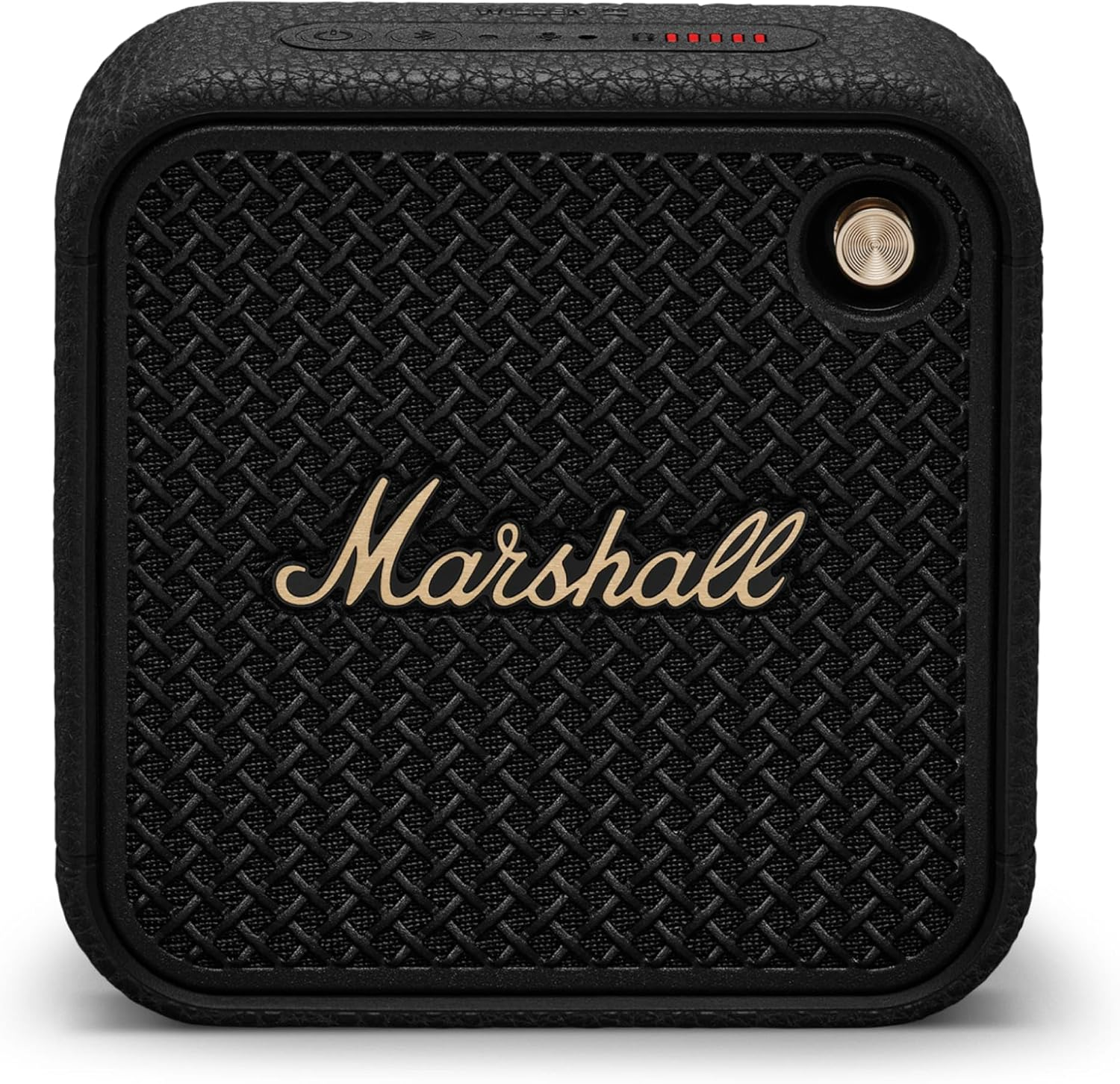 Marshall Willen II Portable Bluetooth Speaker, Black/Brass