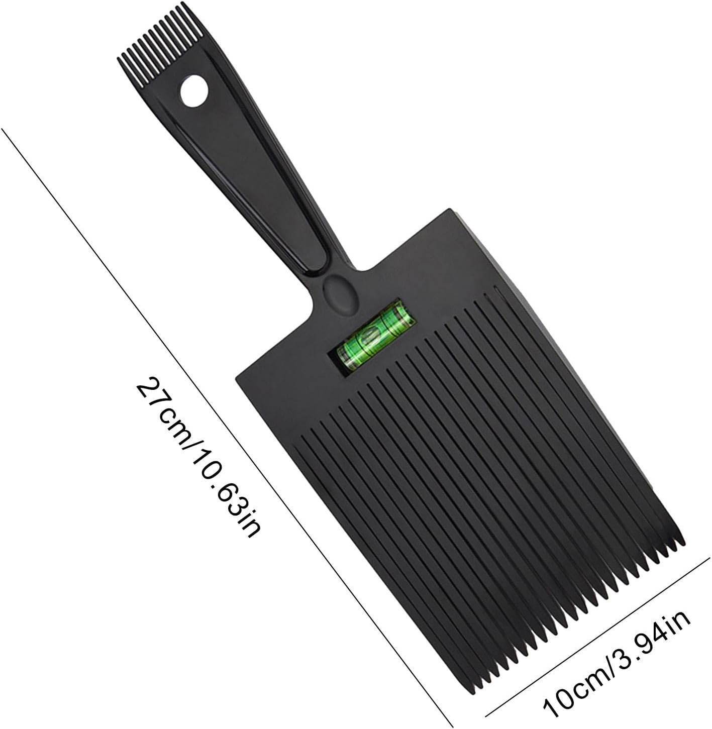 Tuxuseo Flat Top Combe, Flat Top Comb for Men - Hairdressing Comb with Leveling, Professional Antistatic Styling Tool for Home Salon, Haircut Accessories