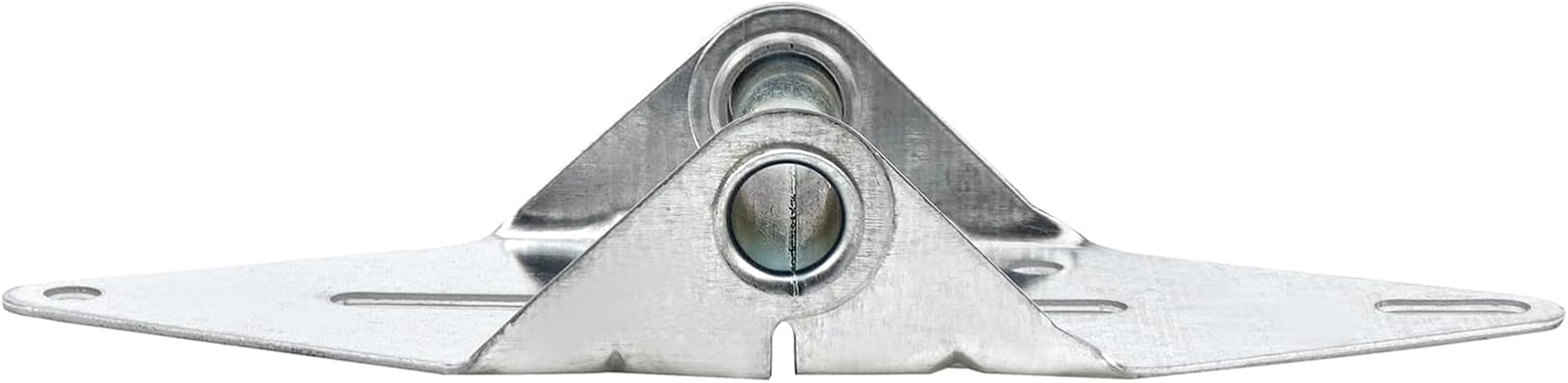 Pufguy #1 Commercial Garage Door Hinges Heavy Duty Garage Hinge Galvanized Iron Garage Door Hinge Kit, 2 Pack image number 1