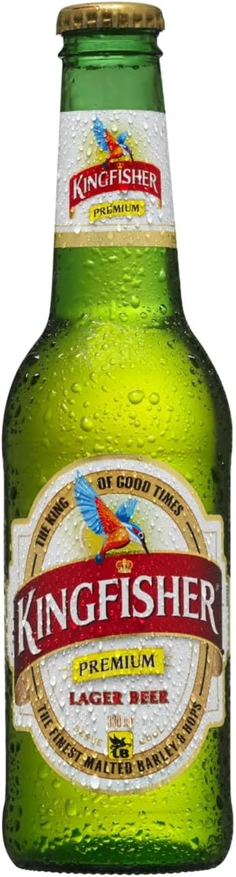 Kingfisher Premium Lager Beer 330 Ml 4 X 6 Pack