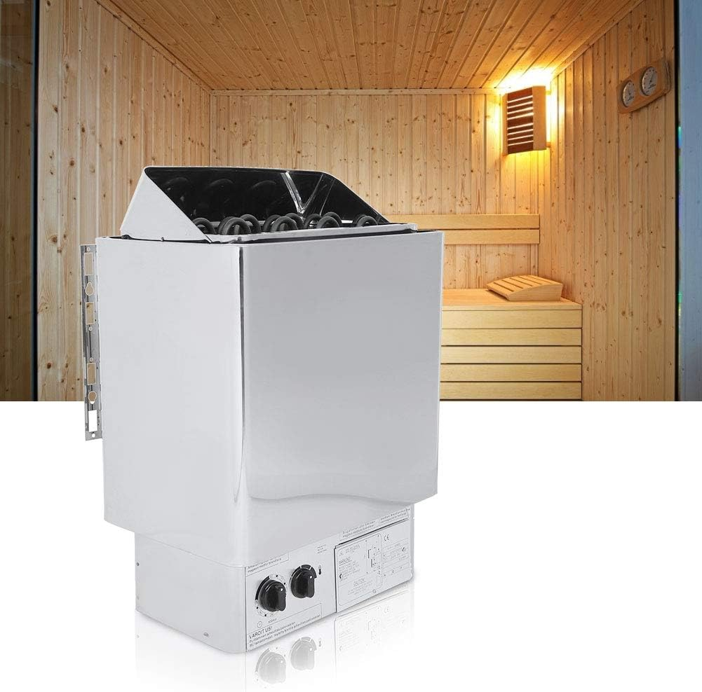 Sauna Heater, Wet and Dry Sauna Heating Stove, for Apartments Hotels Steam Rooms Fitness Centersd