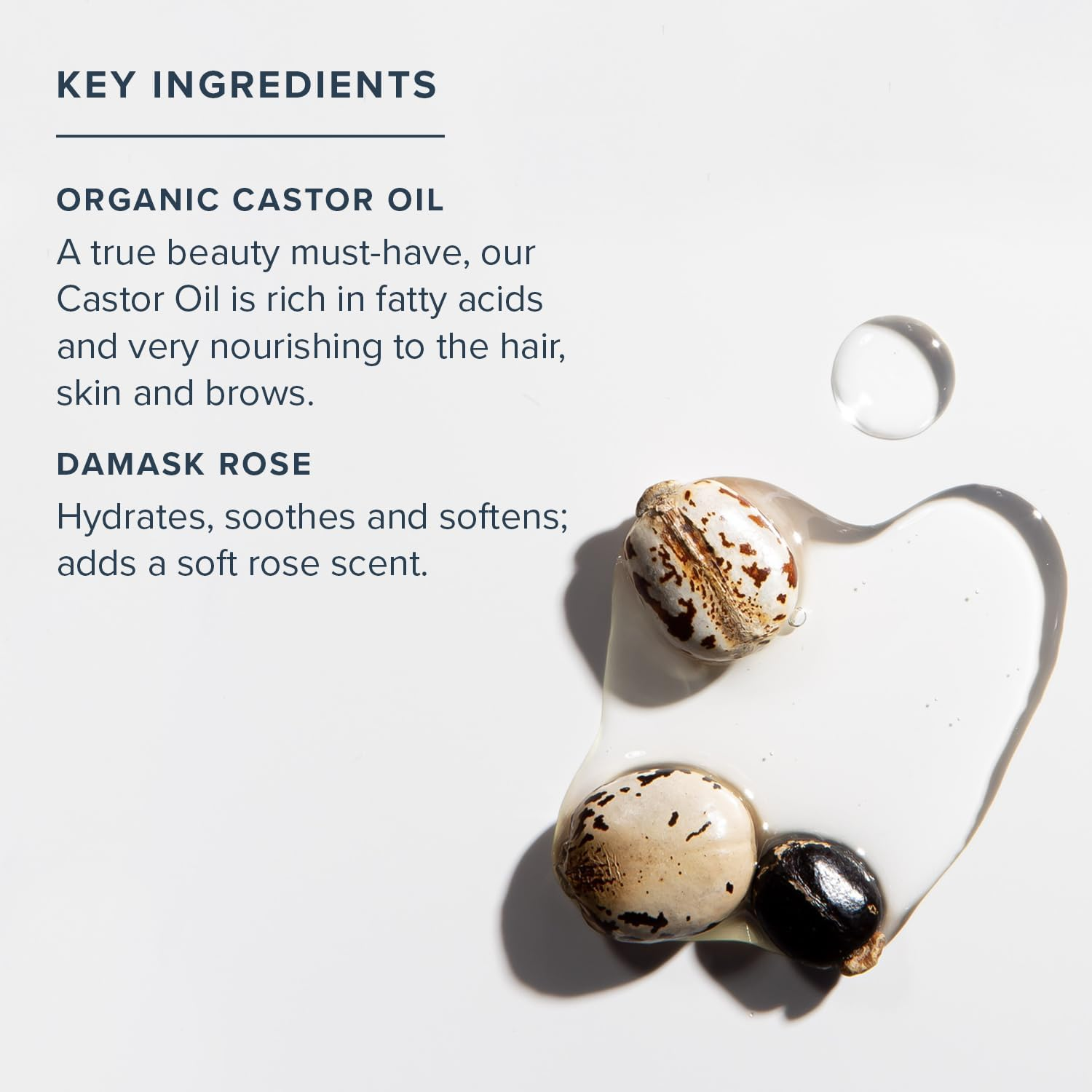 Heritage - Rose Castor Oil Facial Serum - 2 Fl. Oz. image number 3