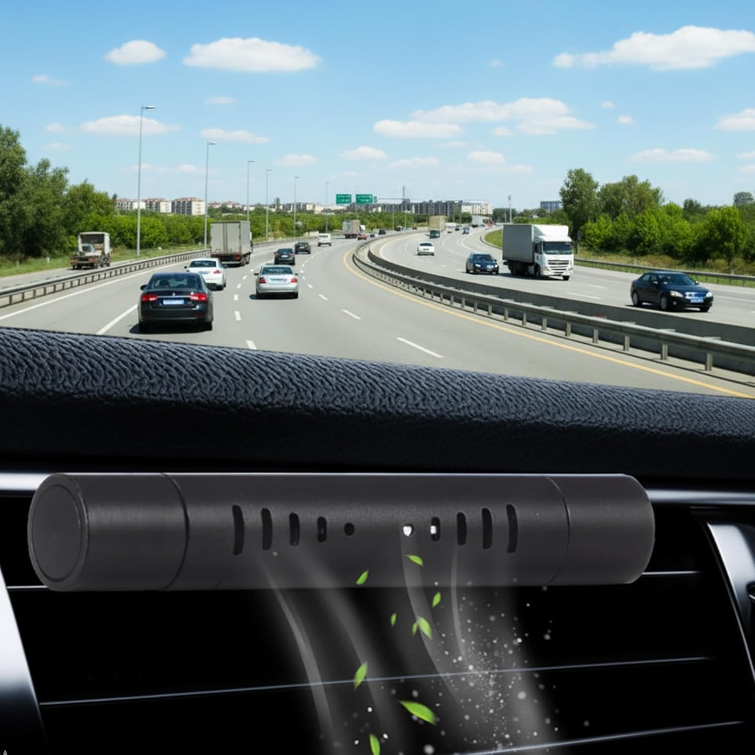 2 Pcs Car Diffuser, Glasshouse Car Air Freshener with 15 Scent Refills,Vent Clips, Long-Lasting Car Scent, Car Perfume Air Freshener, Essentials for Fresh and Pleasant Ride image number 2