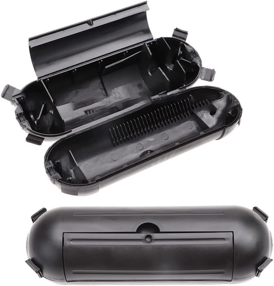 2 Pack Outdoor Extension Cord Safety Cover with Waterproof Seal, IP44 Weatherproof Cord Cover for Protect Outdoor Outlet Plug Socket Holiday String Lights, Black&hellip; image number 3