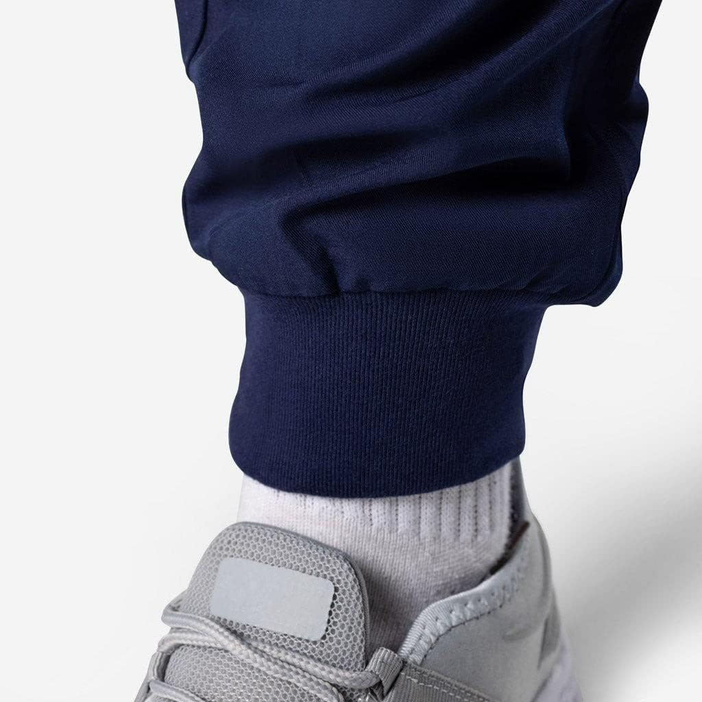 Bad Workwear Women'S Revolutionary Slim Fit Jogger Scrub Pants, Navy, Medium image number 4