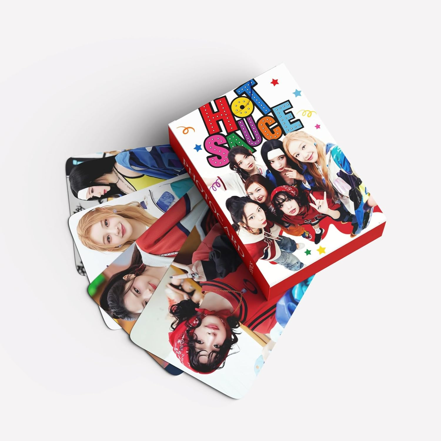 Yuto BABYMONSTER 55Pcs Album HOT SAUCE Photocard Gift Lomo Cards Merch BABYMONSTER HOT SAUCE Postcard Boys and Girls image number 2