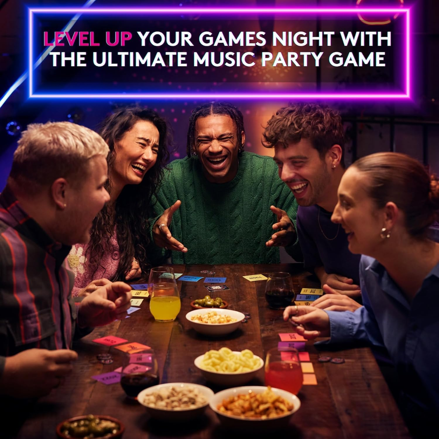 Jumbo | HITSTER | the Song Party Board Game, Card Game, Fun Music Quiz Game,2-10 Players - 300 plus Iconic Music Hits - Great for Game Nights, Date Nights, Parties, Adult and Family Games image number 1