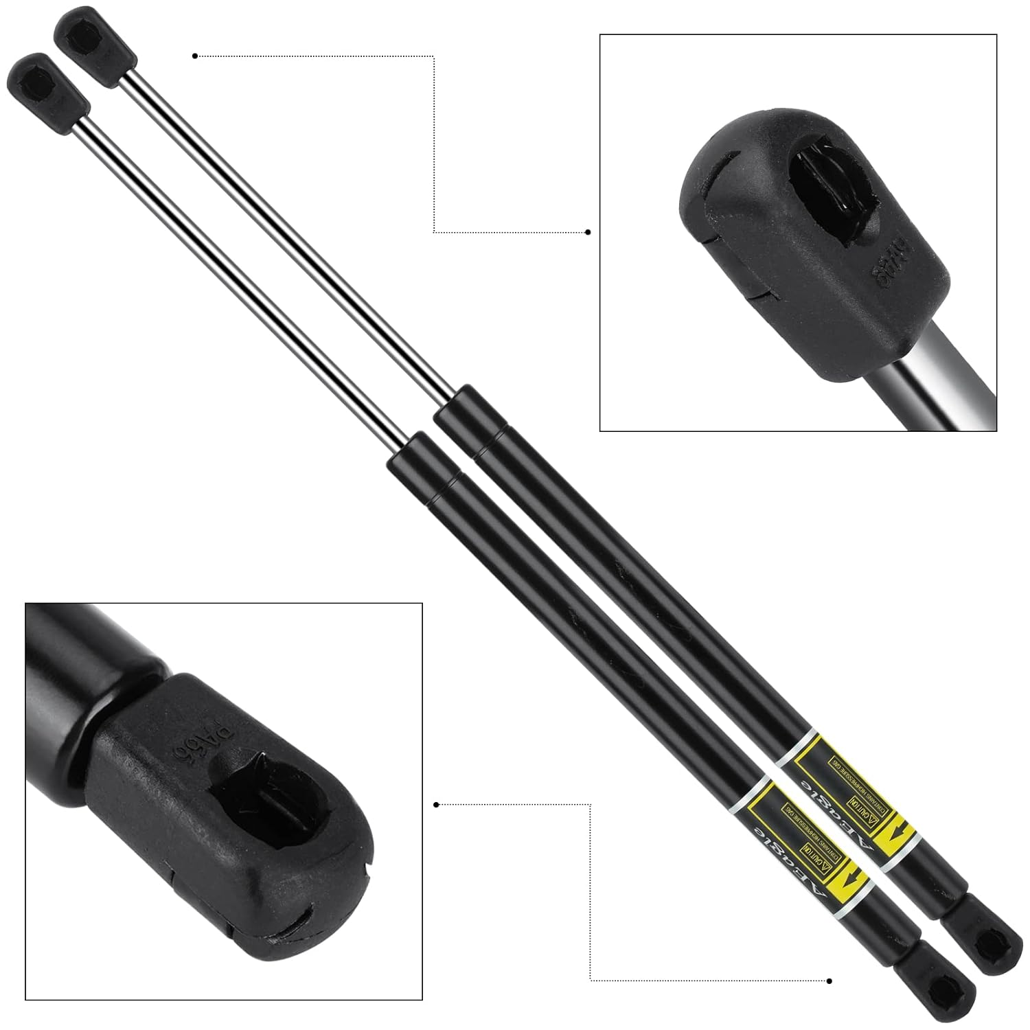 Liftgate Lift Supports Struts Shocks for Jeep Patriot 2007-2017 (Without Rear Speakers on Liftgate), 6138 SG314071 Qty 2 image number 1