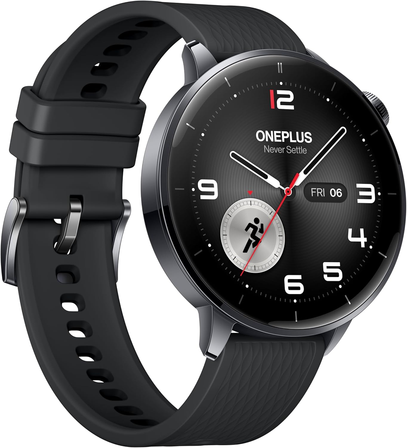 Oneplus Watch 3 43Mm Black Steel, Wearos, Black Steel, 32GB Storage, 60H Battery Life, Bluetooth, GPS Navigation, round Face, 1.32-Inch Display image number 5