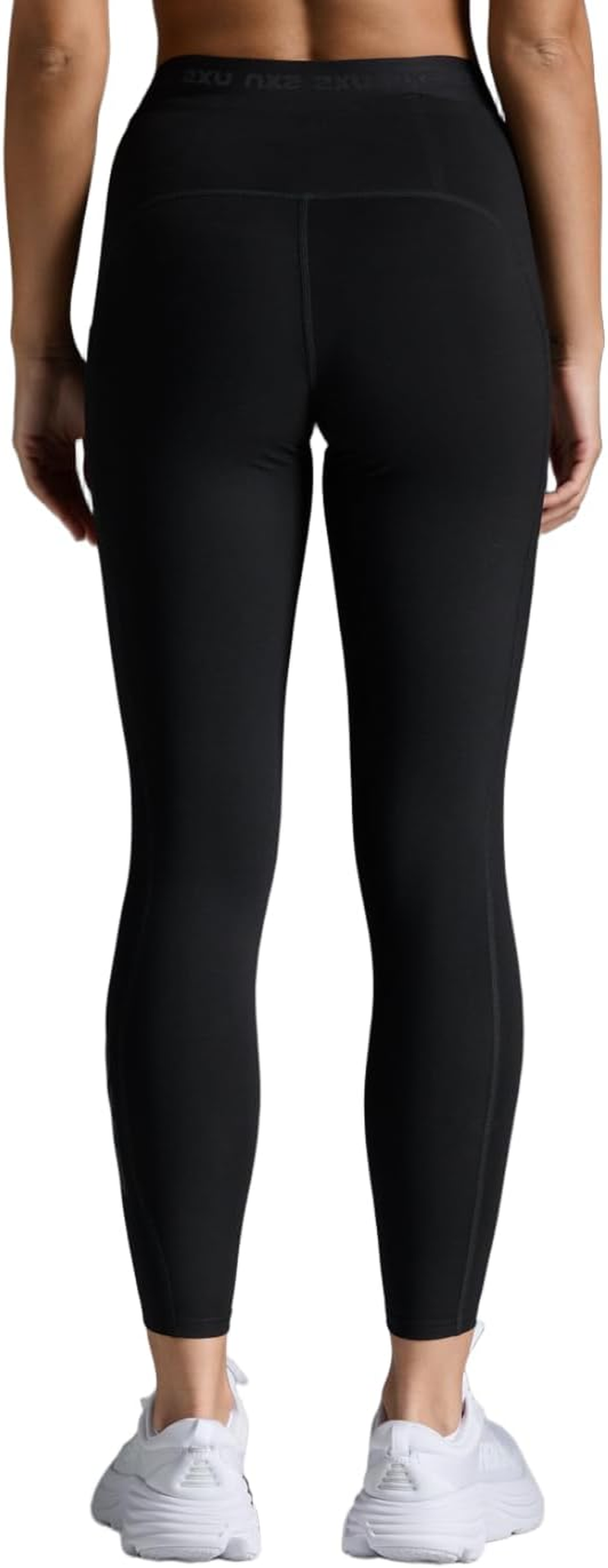 2XU Women'S Form Stash Hi-Rise Compression Tight - Performance Activewear for Training, Improved Recovery - Black/Black image number 2