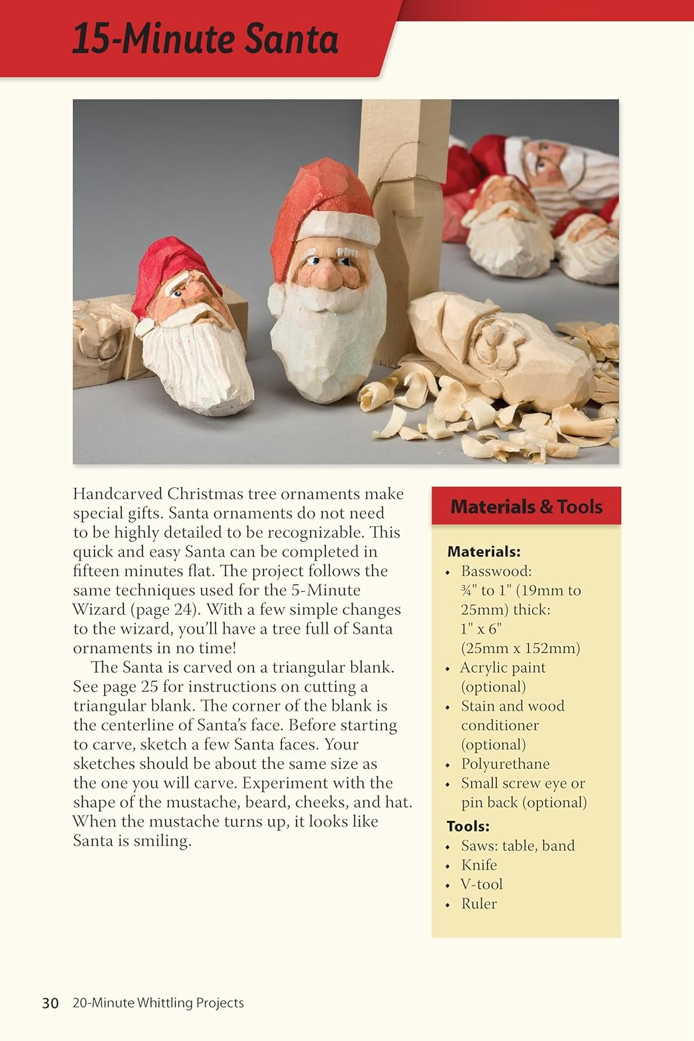 20-Minute Whittling Projects: Fun Things to Carve from Wood: Volume 5 image number 2