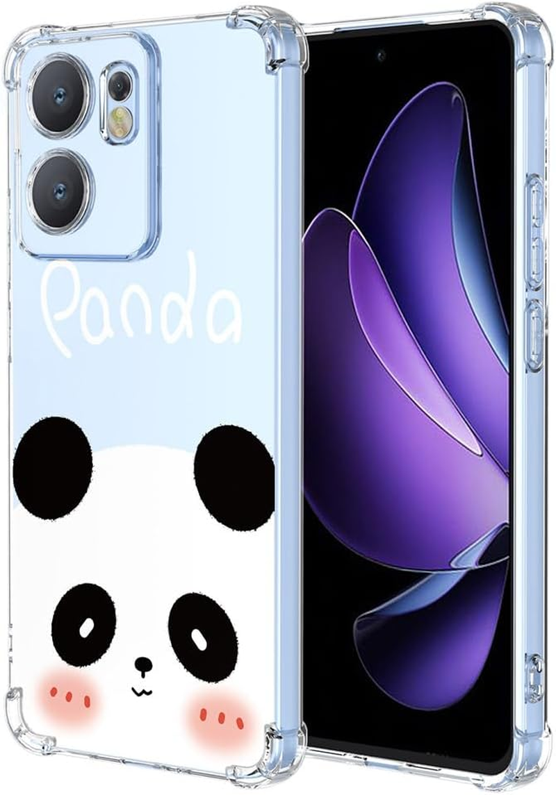 SEAHAI Case for Oppo Reno 13 FS (Oppo Reno 13F 5G/4G), Colourful Beautiful Flowers Ultra Thin Transparent Mobile Phone Case Soft Silicone TPU Bumper Shockproof Case Protective Cover - Vines