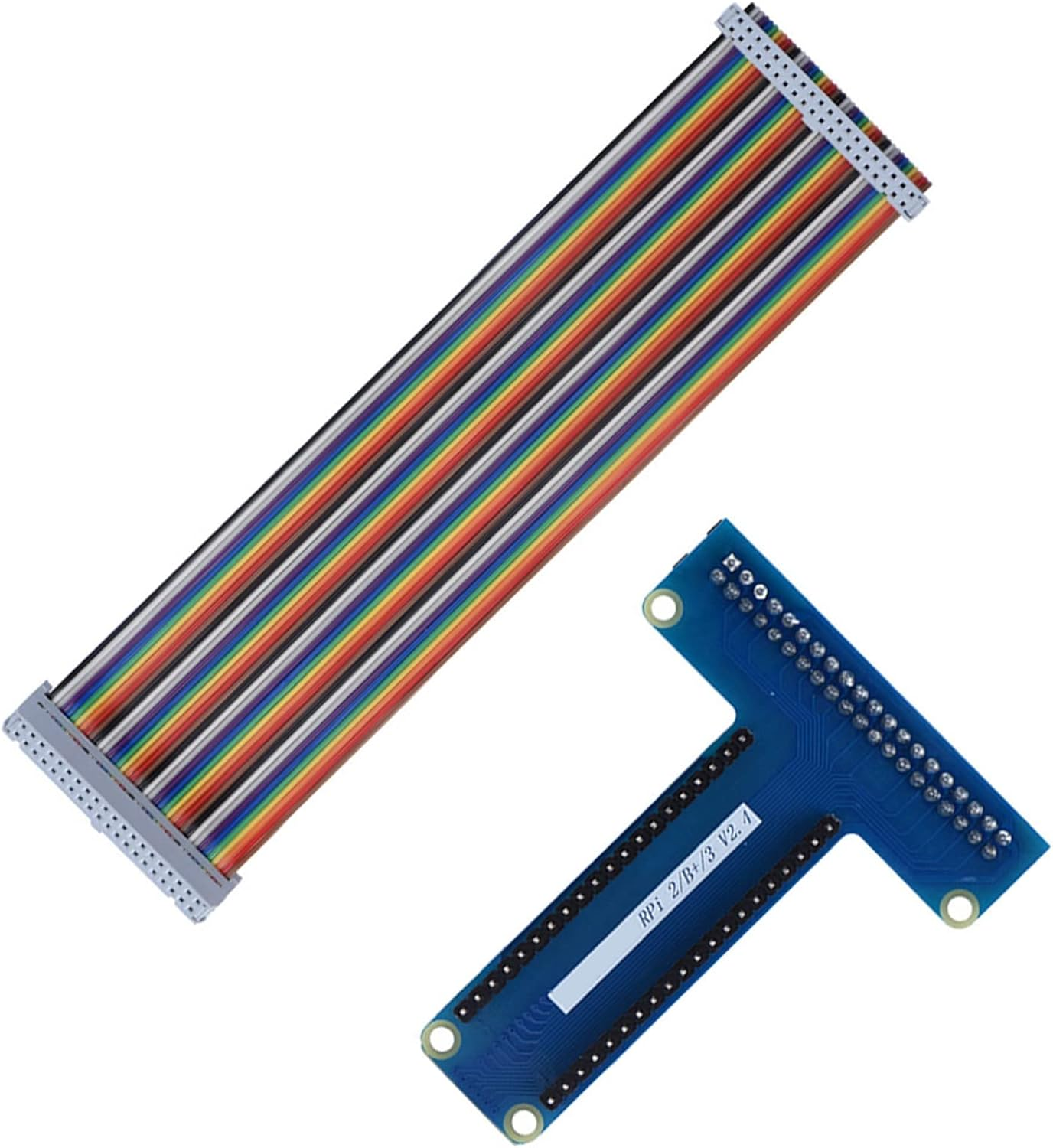 Dpofirs CPIO Extension, GPIO Cable, Flexible Ribbon Cable Efficiently Avoid from Interference for Raspberry Pi Banana Pi image number 3