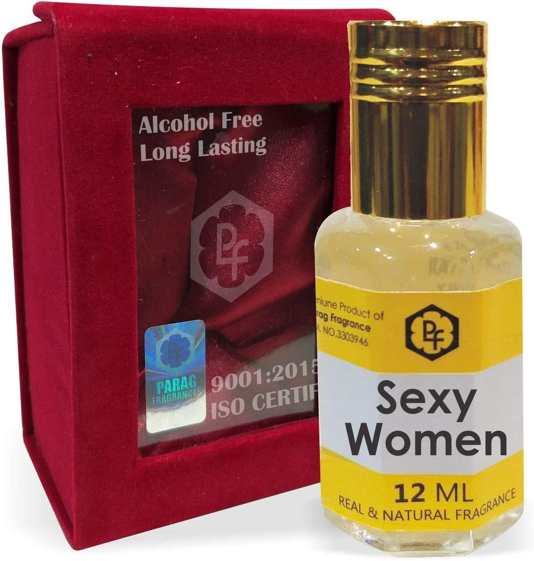 Parag Fragrances Sexy Women Attar 12Ml with Precious Gift Pack|Best Attar for Man|Long Lasting Attar|Ittar|Attar|Perfume|Fragrance Oil| Man Also Available in 25Ml/100Ml/500Ml