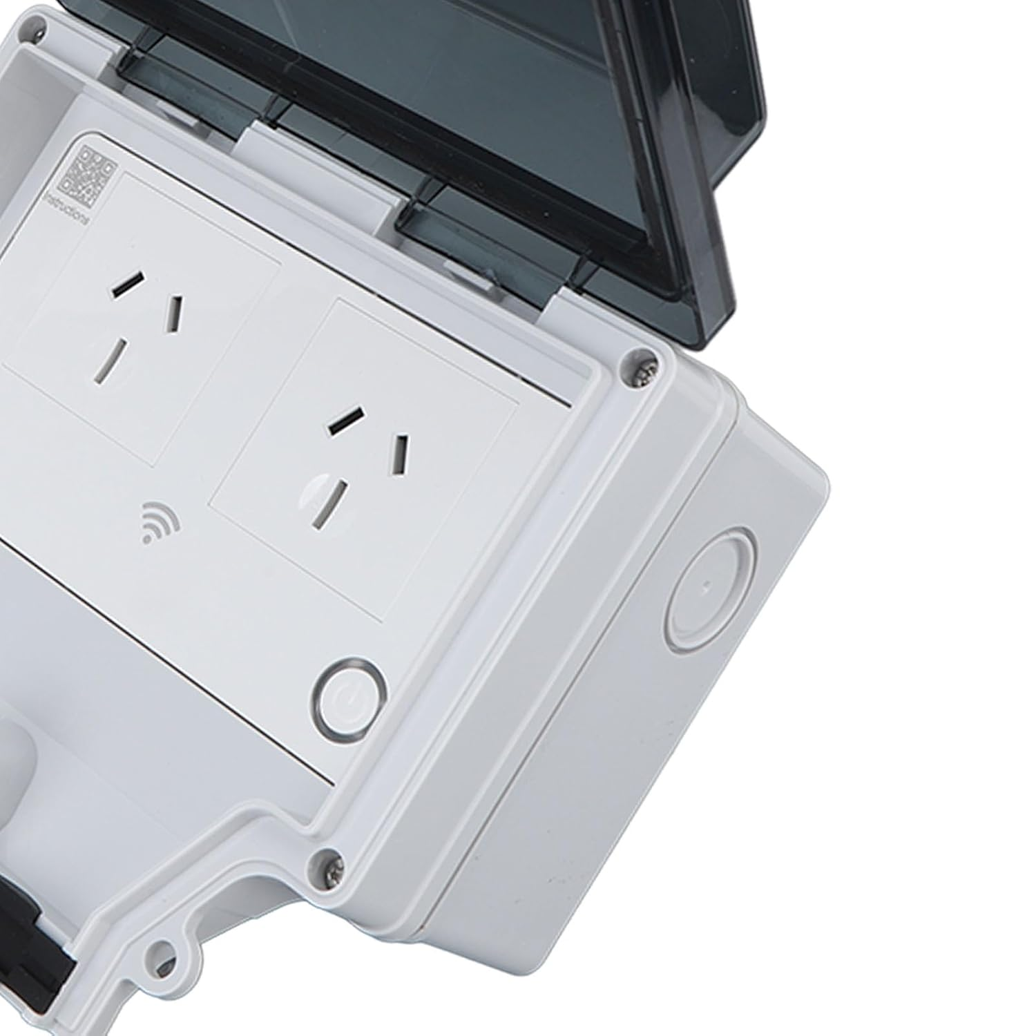 Wifi Smart Plug, IP66 Waterproof Safety Lock Hole Wifi Smart Socket for Outdoor (SNW-2AU) image number 3