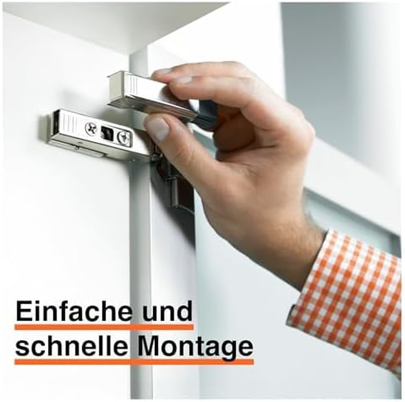 Blum Blumotion 973A (973A0500) &ndash; Snap on or Retrofit for Blum Clip Top and Clip Hinges with Straight Hinge Arm &ndash; Pack of 10 image number 3