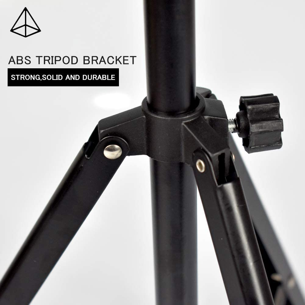 ENNBOM 2-In- 1 Music Stand Portable Folding Sheet Music Stand Adjustable Music Sheet Clip Professional Music Sheet Holder with Carry Bag (Pack of 1)