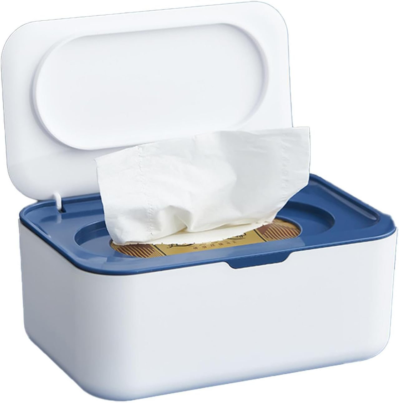 Wet Wipes Container Storage Box, Baby Wet Wipes Holder Dispenser Case Box, Tissue Storage Box with Lid, Paper Tissue Holder Case for Home Offices Kitchen Bathroom Car, Keep Wipes Fresh and Clean