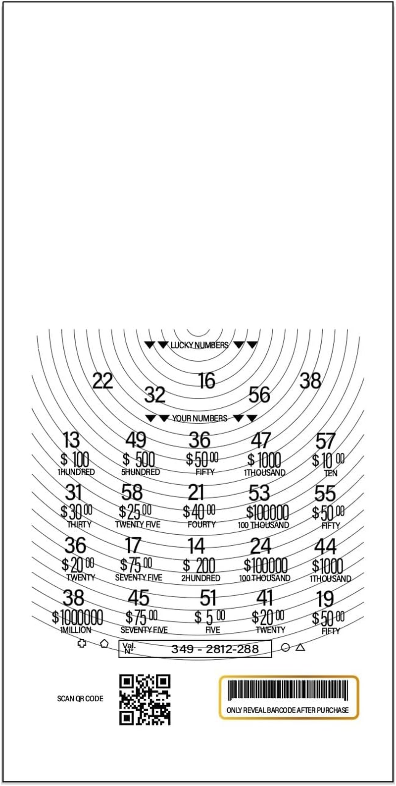 Ultimate Fake Lottery Scratchies &ndash; 4 Realistic Scratchies Set &ndash; Hilarious Prank Winning 1 Million &ndash; Most Authentic Joke Gift on the Market Made in 2025 image number 1