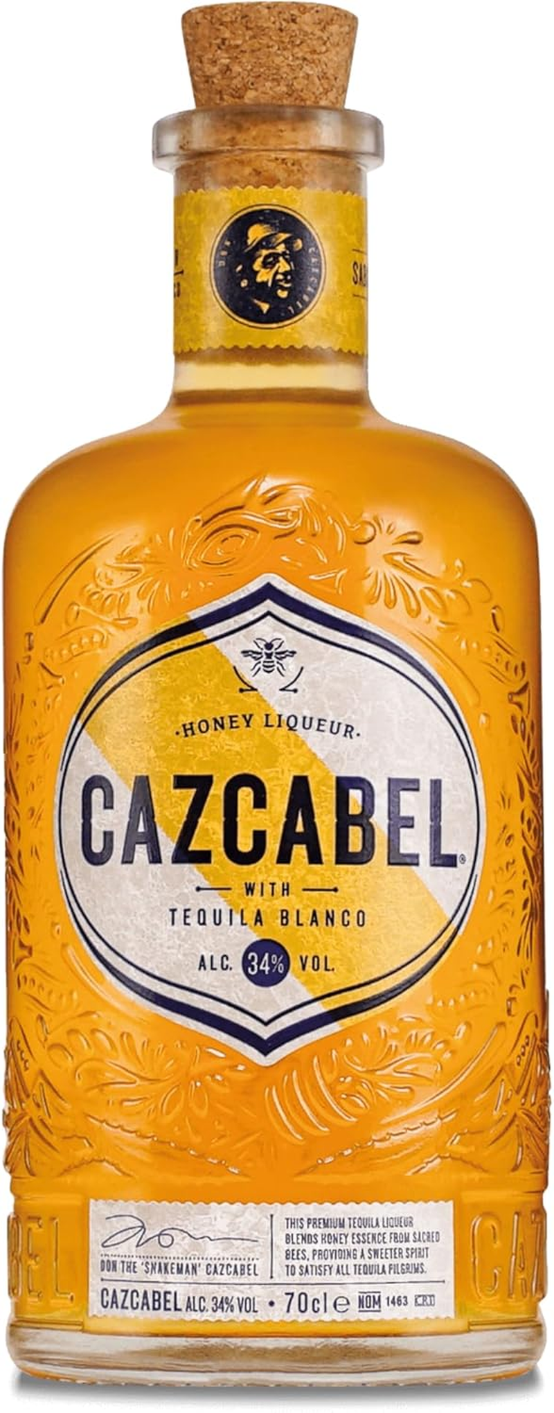 Cazcabel Honey Tequila 700Ml @ 34% Abv image number 4