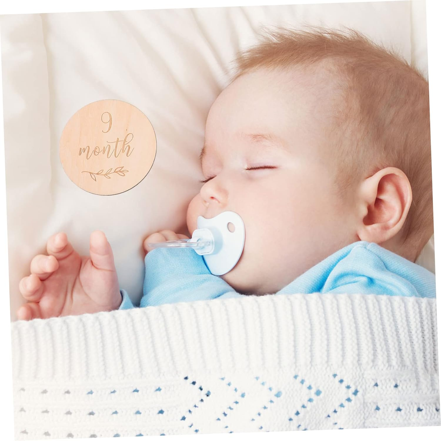 13Pcs Practical Monthly Growth Recording Cards Born for Photography Props image number 6