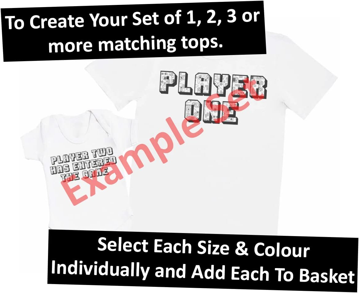 Zarlivia Clothing Most Awesome Daughter - Matching Father Baby Gift Set - Mens T Shirt & Baby Bodysuit - White - Medium & 0-3 Months