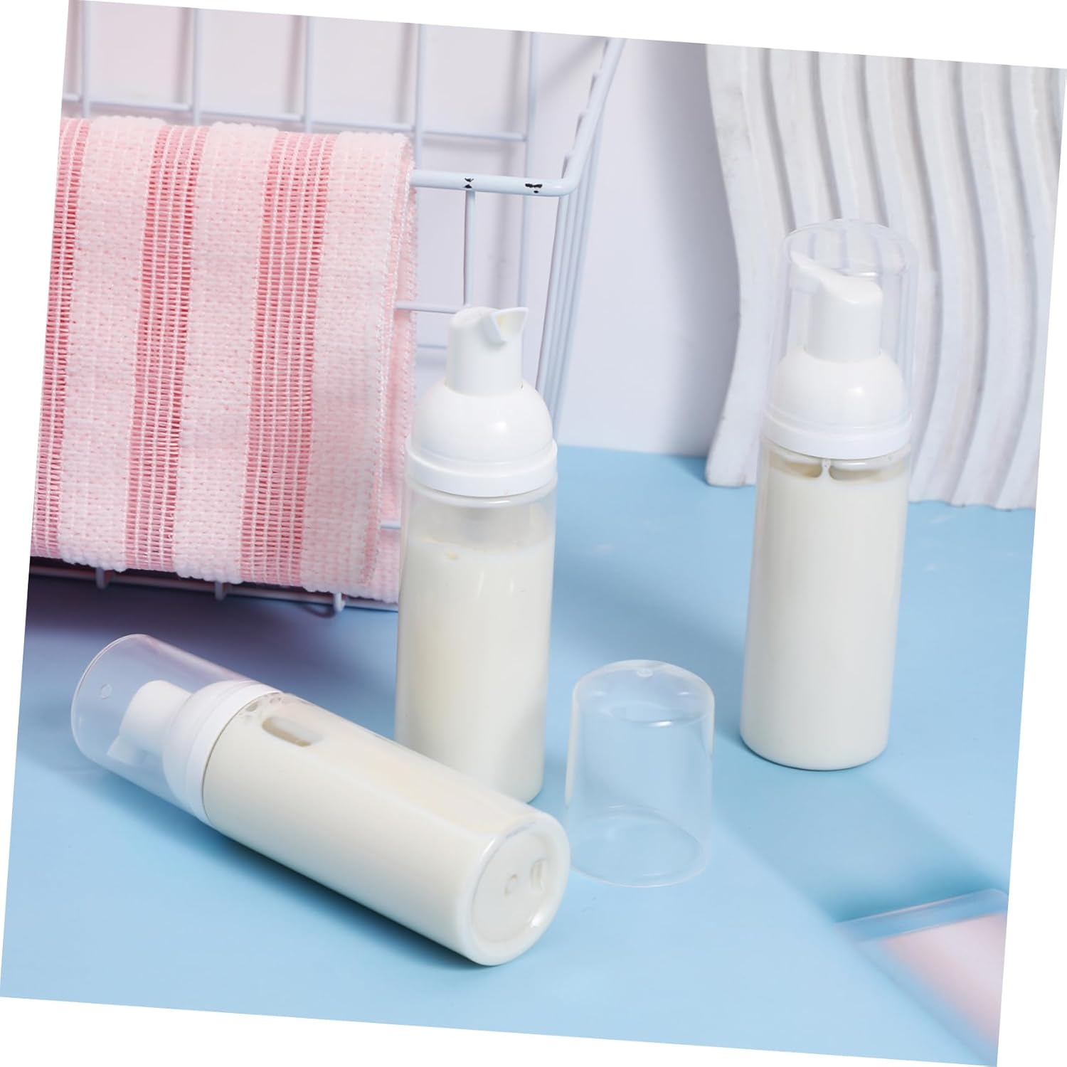 UTHCLO 20Pcs Mousse Bottle Reusable Soap Dispenser Foaming Hand Soap Dispenser Soap Dispenser Bathroom Foam Hand Soap Dispenser Foaming Bottle Foaming Soap Pump Foam Bottles Hand Bottles image number 1