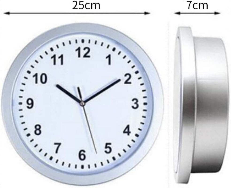 Clock Safe Hidden Wall Secret Jewelry Security Money Cash Compartment Stash Box image number 2