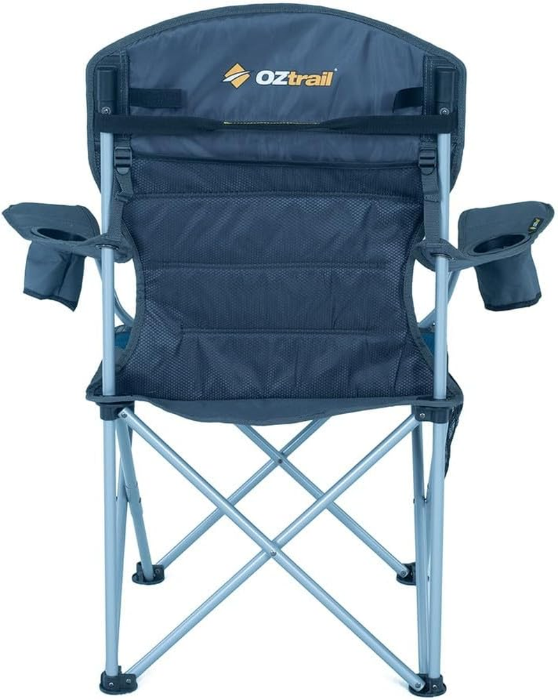 Oztrail Deluxe Arm Chair, Blue image number 4
