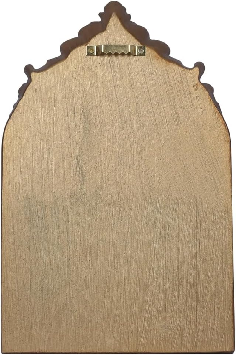 S-MANTIS Vintage Wall Sculpture,Antique Pediment,Hallway Wall Art, Hand Painted Wall Decoration with Embossed Intricate Spoon and Fork Design, Arched Aesthetic Room D&eacute;cor, Gallery, Unique Gift - Antique-Spoons image number 4